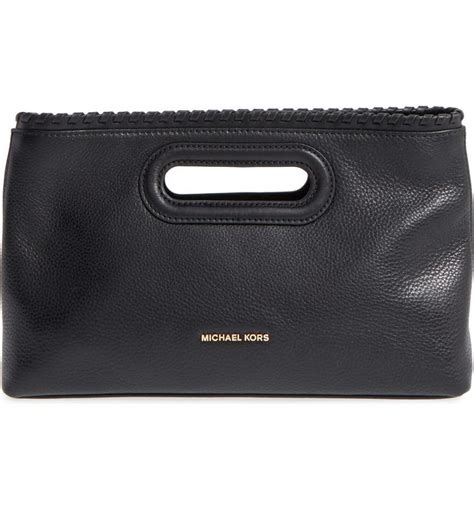 michael kors clutch rosalie|MICHAEL Michael Kors Rosalie Large Clutch .